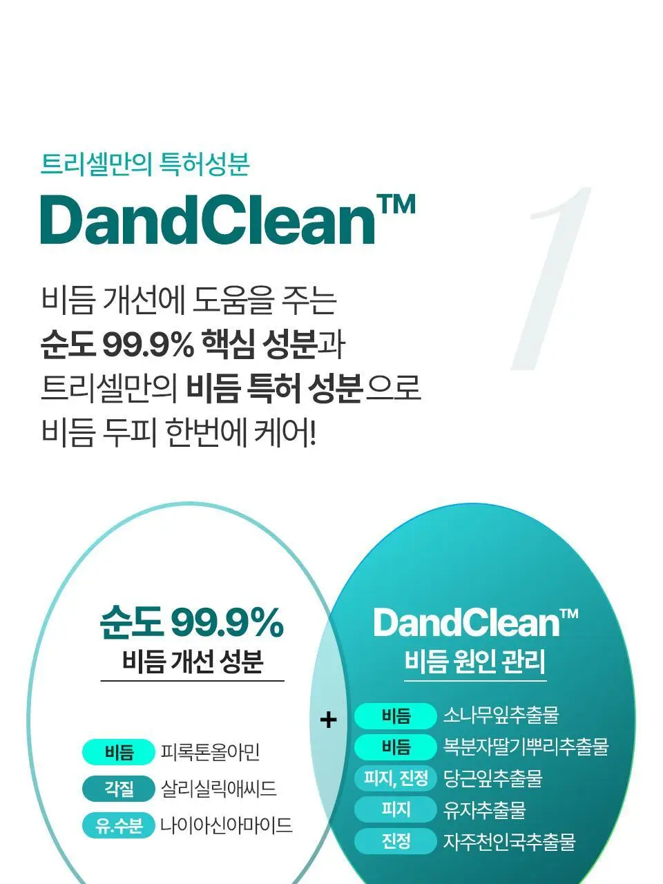[비듬두피/정수리냄새] 트리셀 안티 댄드러프 샴푸 오션 브리즈 증정 기획(360ml+120ml) 상세페이지 10